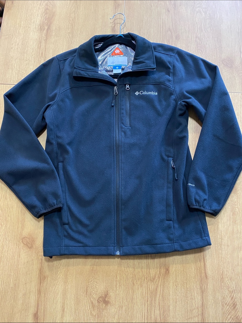 Columbia Men's Black Full-Zip Fleece Jacket